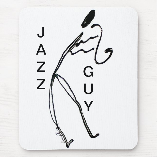 Jazz-Typ-Mausunterlage Mousepad (Vorne)