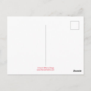 Jazz Typ Postkarte