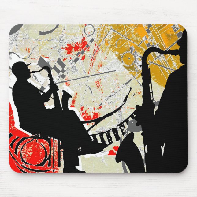 Jazz-Typen Mousepad (Vorne)