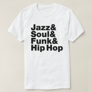 Jazz u. Soul u. Funk u. angesagtes Hopfen T-Shirt