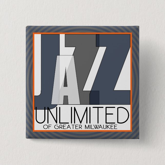 Jazz Unlimited Knopf Button (Vorderseite)