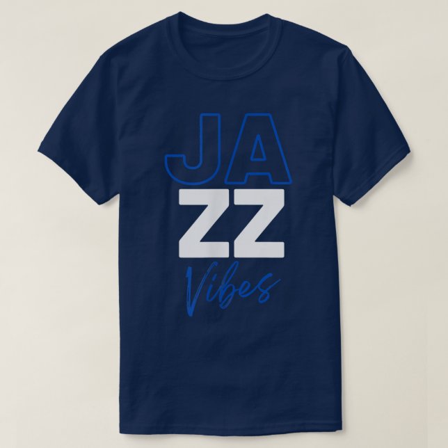 Jazz Vibes - Jazzband I Liebe Jazz Music T-Shirt (Design vorne)
