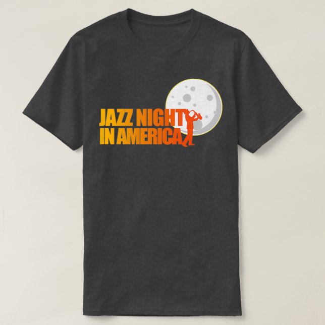 Jazzabend in Amerika  T-Shirt (Design vorne)