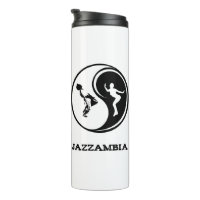 Jazzambia Yin Yang Thermal Tasse