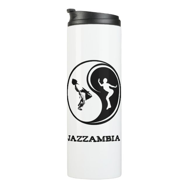 Jazzambia Yin Yang Thermal Tasse (Nach rechts gedreht)
