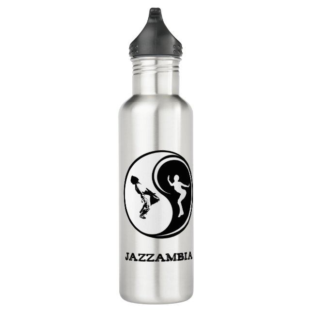 Jazzambia Yin Yang Wasserflasche 24 oz Edelstahlflasche (Rechts)