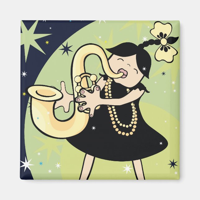 Jazzbaby Magnet (Vorne)