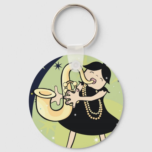 Jazzbaby Schlüsselanhänger (Vorderseite)