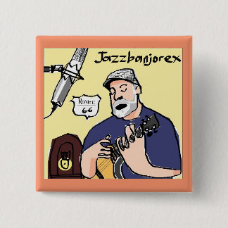 jazzbanjorex quadratischer Knopf Button