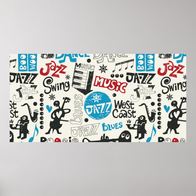 Jazzdoodle-Mischung Poster (Vorne)