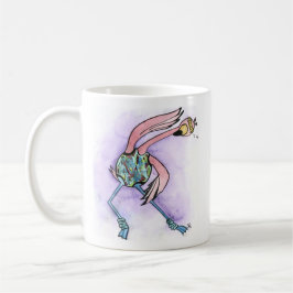 Jazzercise Flamingo Kaffeetasse