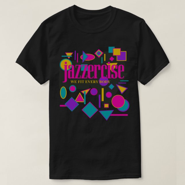 Jazzercise Retro Vintages Logo Classic T Shirt (Design vorne)