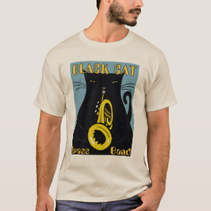 Jazzfestival, Schwarze Katzen, Blaskapelle T-Shirt