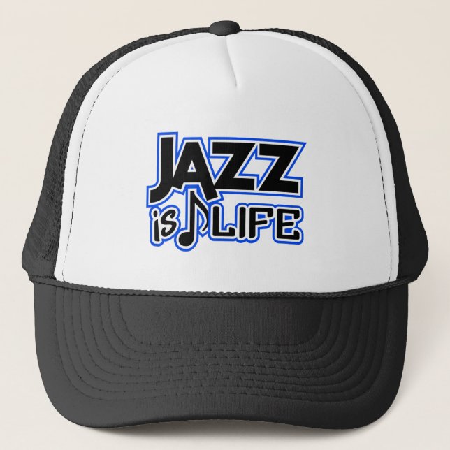 Jazzhut - wählen Sie Farbe Truckerkappe (Vorderseite)