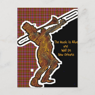 Jazzmann Postkarte