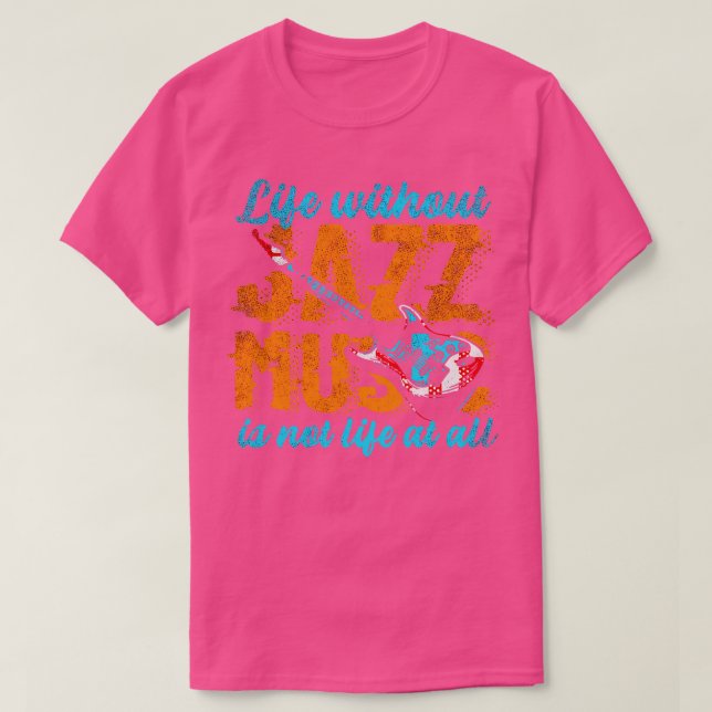 Jazzmusik 10 T-Shirt (Design vorne)