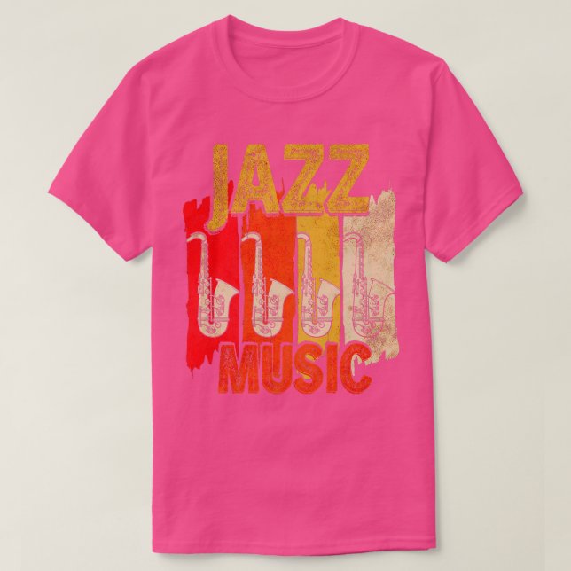 Jazzmusik 15 T-Shirt (Design vorne)
