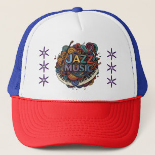 Jazzmusik Truckerkappe