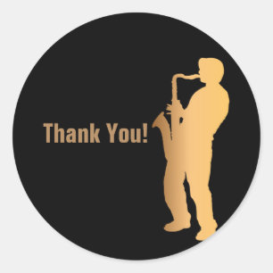 Jazzmusik, vielen Dank an die Aufkleber