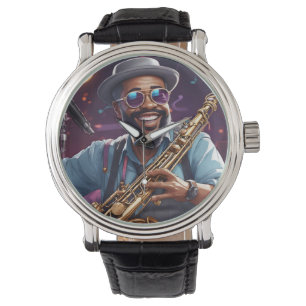Jazzmusiker Armbanduhr