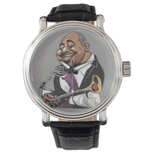 Jazzmusiker Armbanduhr