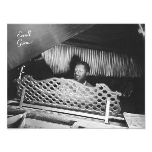 Jazzpianist Erroll Garner Fotodruck