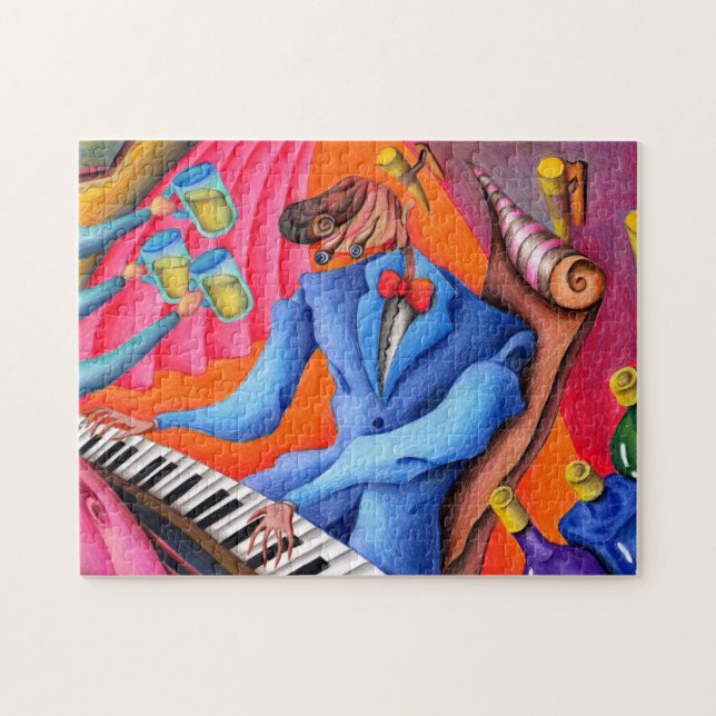 Jazzpianist Puzzle (Horizontal)
