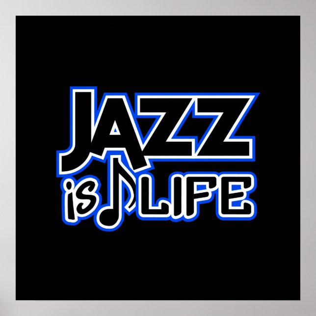 Jazzposter Poster (Vorne)