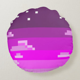 Jazzwave-Kissen Rundes Kissen