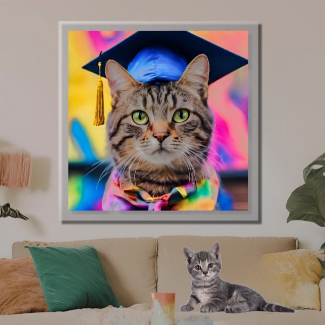 Jazzy Kitty grad hat Poster (Von Creator hochgeladen)