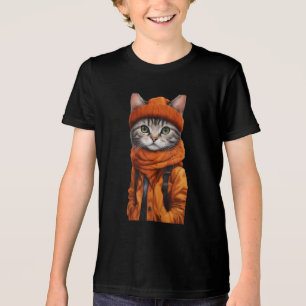 Jazzy Kitty - October Vibes Tri-Blend Shirt