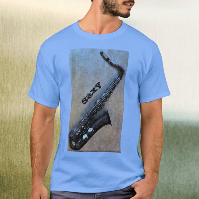 Jazzy Saxy Saxophon T-Shirt (Von Creator hochgeladen)