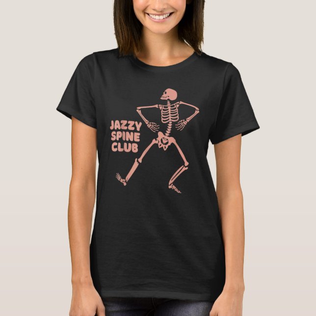 Jazzy Spine Club Scoliose Warrior T-Shirt (Vorderseite)