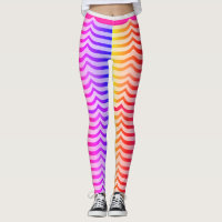 Jazzy Trippy Psychedelic Tropical Stripey Pattern