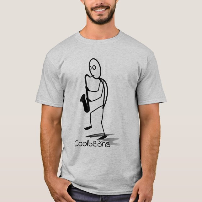 Jazzy Typ - Coolboans T - Shirt (Vorderseite)