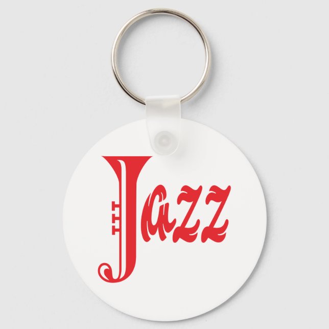Jazzzeichen Schlüsselanhänger (Vorderseite)