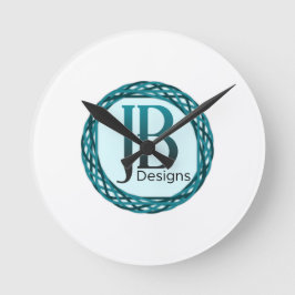 JB Designs Original Runde Wanduhr