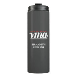 JBHS VMA Black mit weißem Logo anpassbar Thermosbecher