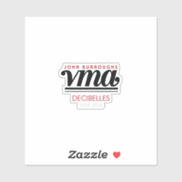 JBHS VMA Custom Vinyl Sticker with Year