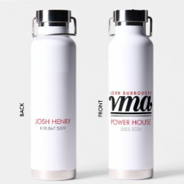 JBHS VMA Personalisierte Wasserflasche mit Jahr Trinkflasche