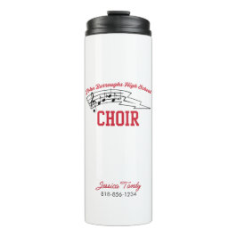 JBHS VMA Personalized Name with Custom Choir Thermosbecher