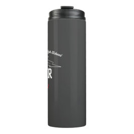 JBHS VMA Schwarz mit weißem Logo anpassbar Thermosbecher