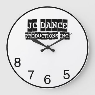 JC Dance Productions, Inc. Clock Große Wanduhr