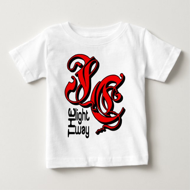 JC Der Weg Christlich Baby T-shirt (Vorderseite)