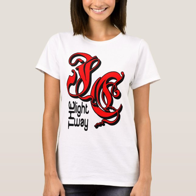 JC Der Weg Christlich T-Shirt (Vorderseite)
