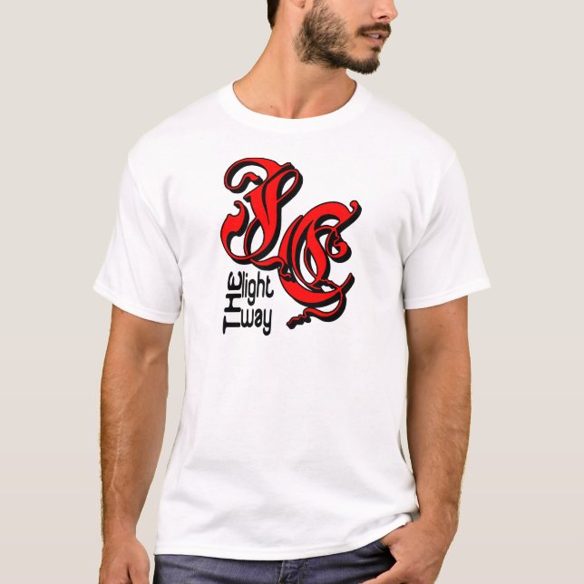 JC Der Weg Christlich T-Shirt (Vorderseite)