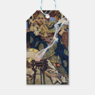 JC Leyendecker Königin Maeve keltische Kriegerin Geschenkanhänger