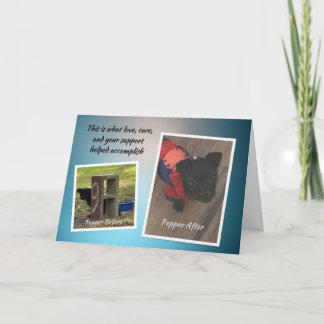 JCAPL Pepper Dankeschön Card Karte