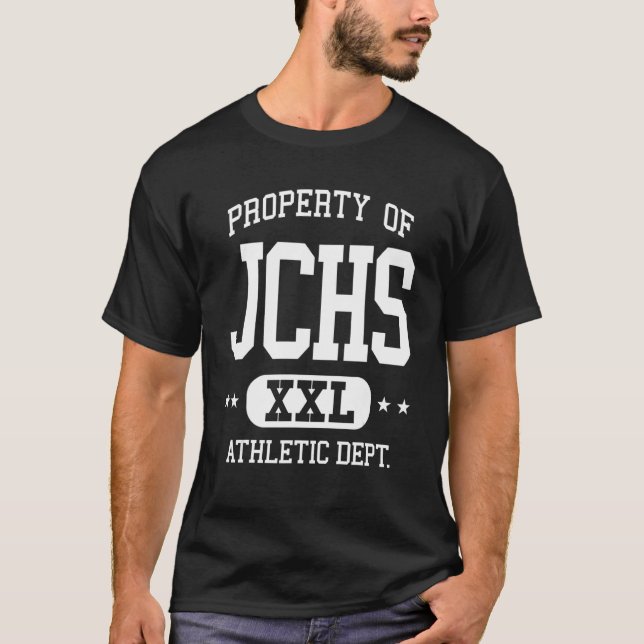 JCHS Retro Athletic Property Dept. 1 T-Shirt (Vorderseite)