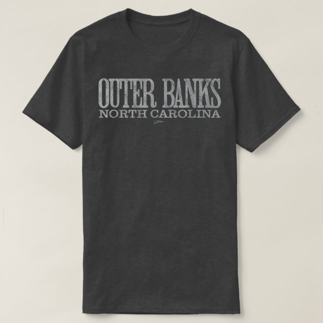 Jcombs Außenbanken, North Carolina 2107 T-Shirt (Design vorne)